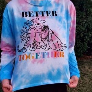 Tie dye Disney long sleeve